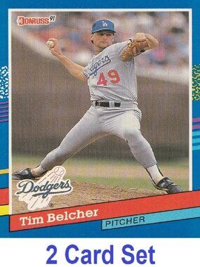 Tim Belcher Baseball Card Collection